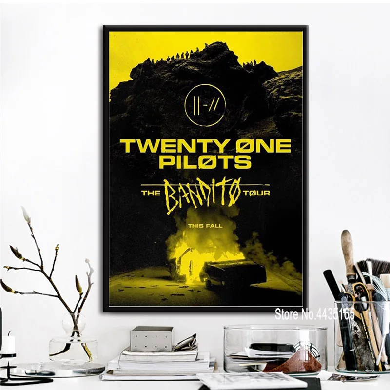 Постер Twenty One Pilots спортивный костюм рок-музыкальная группа постеры и принты