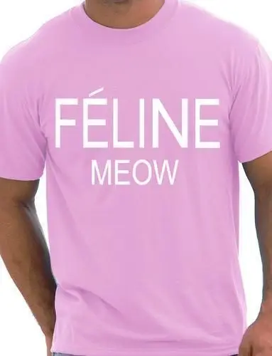 Футболка унисекс Feline Meow в подарок большой размер и Colors A633|t-shirt|t-shirt t-shirtt-shirt unisex |