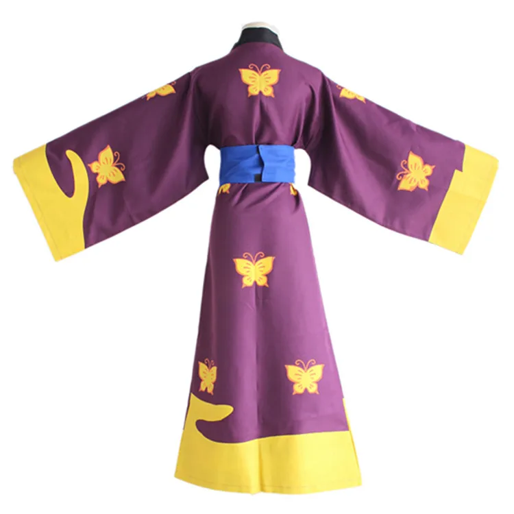 Gintama Takasugi Shinsuke Аниме кимоно Косплей Костюм + Бесплатный трек номер | Тематическая