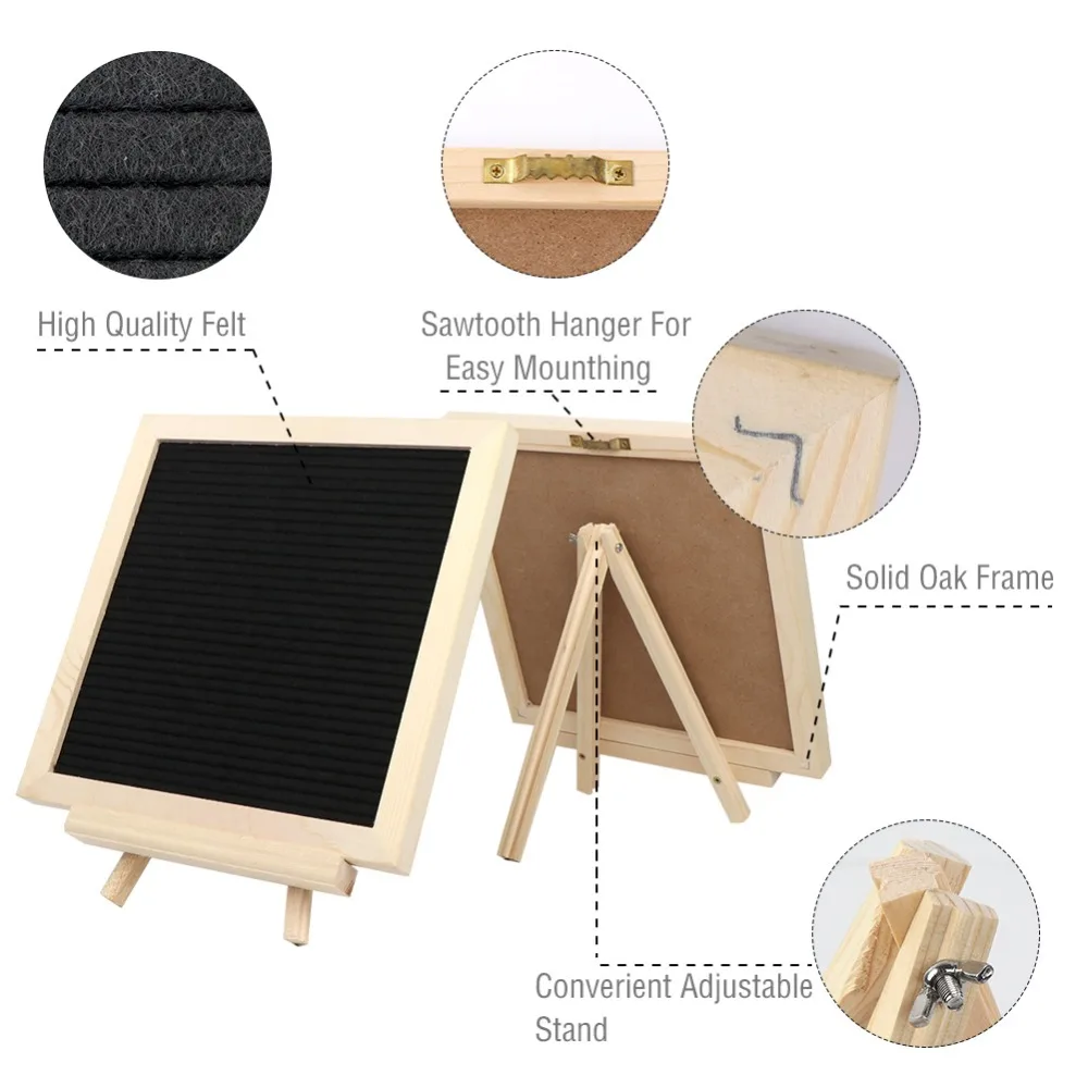 OurWarm DIY войлочная доска для букв со сменными буквами, доска для сообщений, таблички для вывесок, украшения для свадьбы, дня рождения, вечеринки