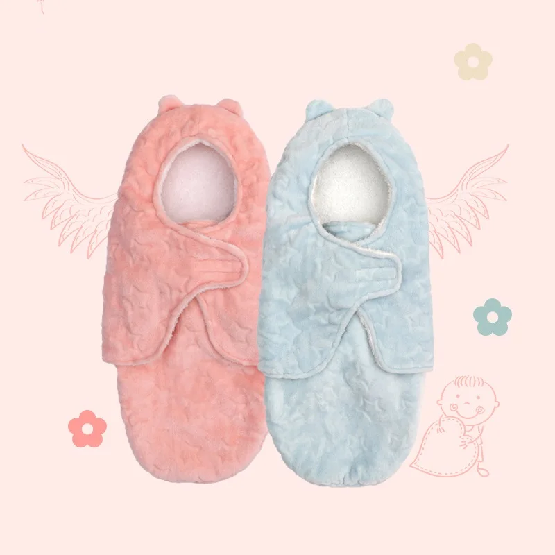 Спальный мешок для детей 0 6 месяцев плотная теплая супер мягкая флисовая ткань