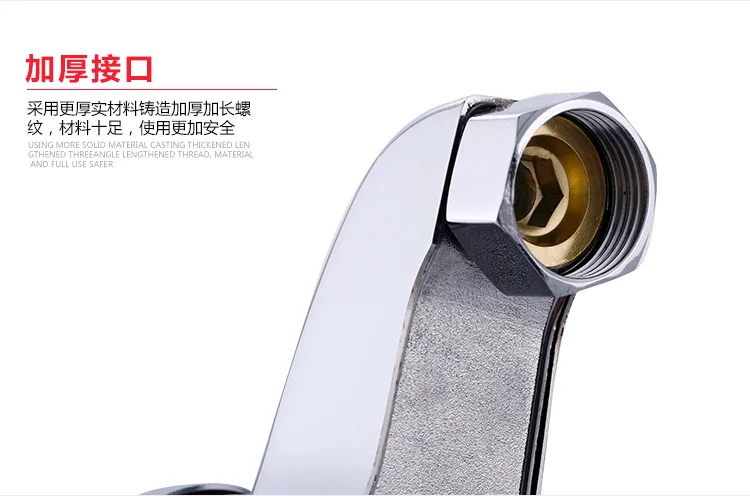 Бесплатная доставка однорычажный смеситель для душа с двойным отверстием ванной