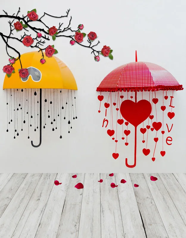 Фотофон красивый зонт Виниловый фон для фотосъемки детей Фотостудия |