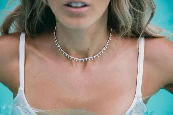 Ручная цепочка Массивное колье/богемное ожерелье-чокер с монетным диском |