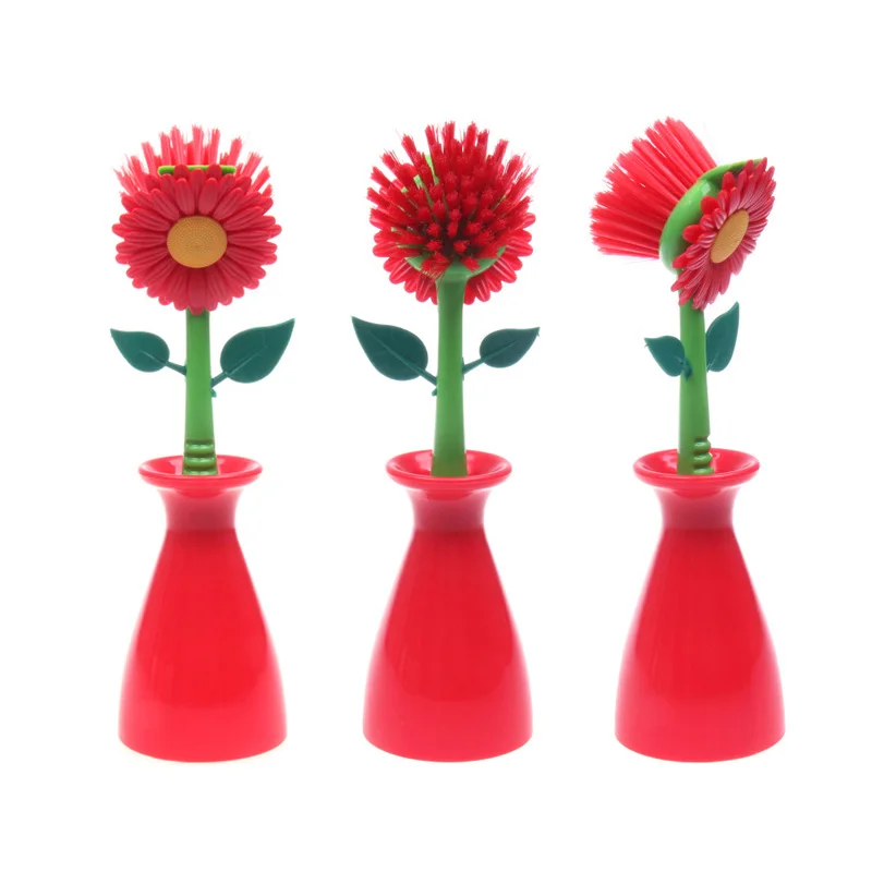 Щетка для мытья посуды милая кухонная щетка сковородок|cleaning tools|dish cleaning brushcleaning