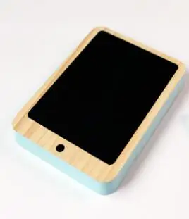 IPad в скандинавском стиле, подарок для ребенка, Деревянный планшет, ПК, игрушка для прорезывания зубов, украшение детской комнаты, принадлежности для рукоделия и инструменты, фигурки, игровые Игрушки - Цвет: Синий