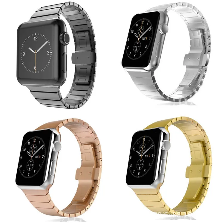 Оригинальный спортивный ремешок BUMVOR для Apple Watch 38 мм 42 Iwatch браслет из нержавеющей
