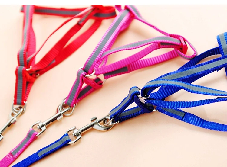 Отражать Свет Функция Классический Домашних Собак грудь жгут Поводок набор Pet