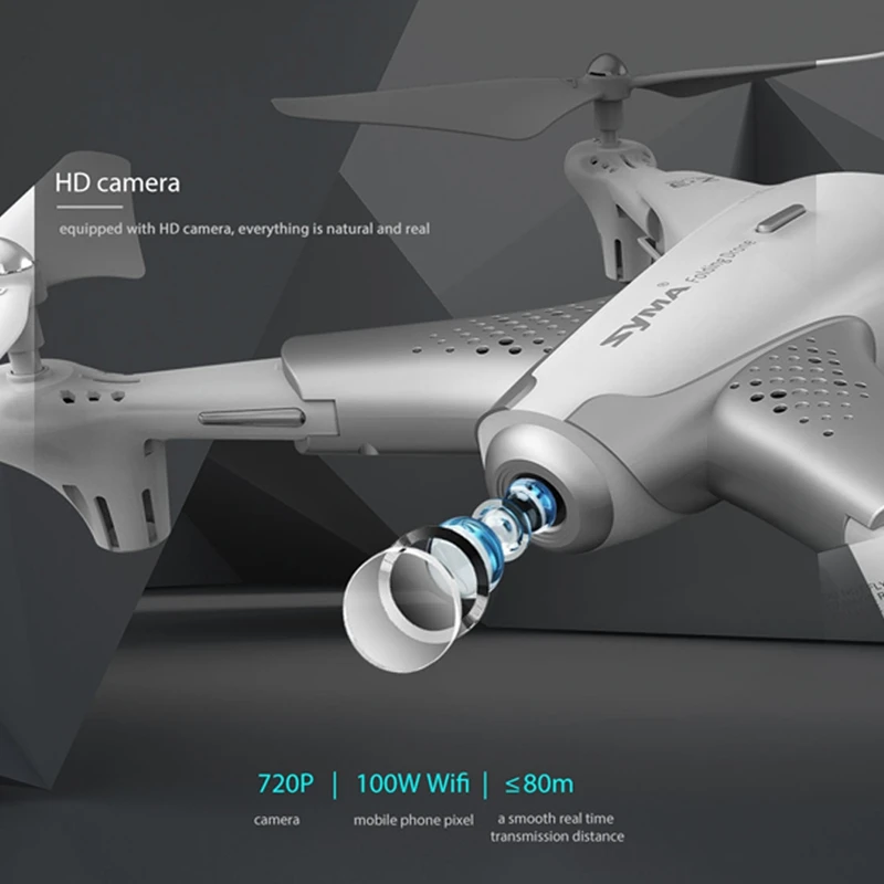 Syma Z3 RC Квадрокоптер складной FPV с HD Wifi камерой Дрон в режиме реального времени
