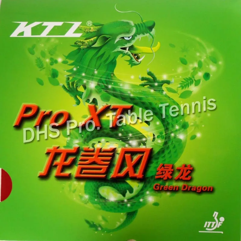 

KTL Pro XT Green - Dragon Pips-in Table Tennis Rubber with Sponge