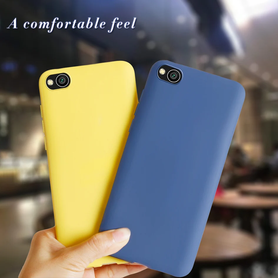 For Xiaomi Redmi Go Case Matte Candy Solid Color GO RedmiGO Skin Silicon TPU Soft Phone Bag 5.0" | Мобильные телефоны и