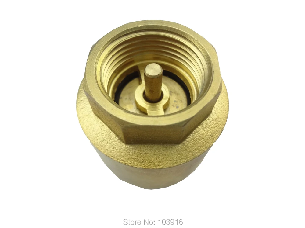 DN20 латунный невозвратный клапан вертикальный обратный для воды масла воздуха|non