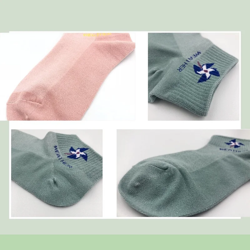 Модные милые короткие носки с героями мультфильмов хлопковые Дышащие Harajuku по