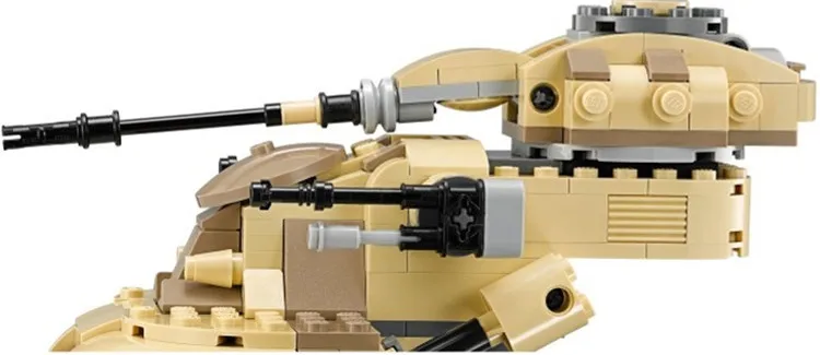 Горячая 221 шт. Star Wars ААТ танки строительный Конструкторы гриф робот подарок детям