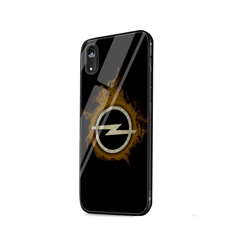Автомобиль Opel Astra чехол для iPhone 5 5S SE 6 6s 7 8 Plus XR X XS Max защита стеклянной крышки