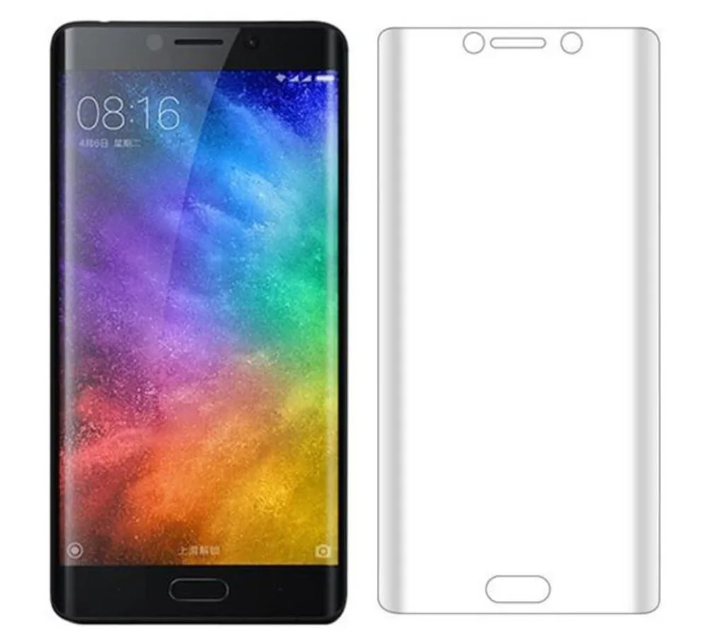 100 шт./лот camdems 3D изогнутая защитная пленка на весь экран мягкая PET для Xiaomi Mi Note 2 3