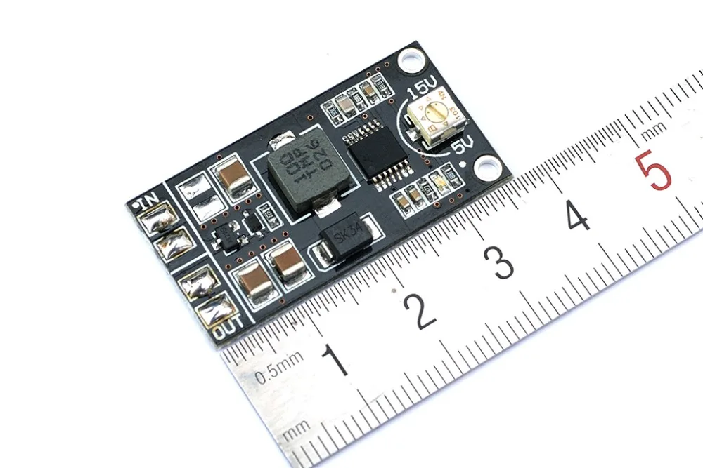 Matek DC Повышающий Модуль L 5 15V выход 3 13V 3A Регулируемый максимальный