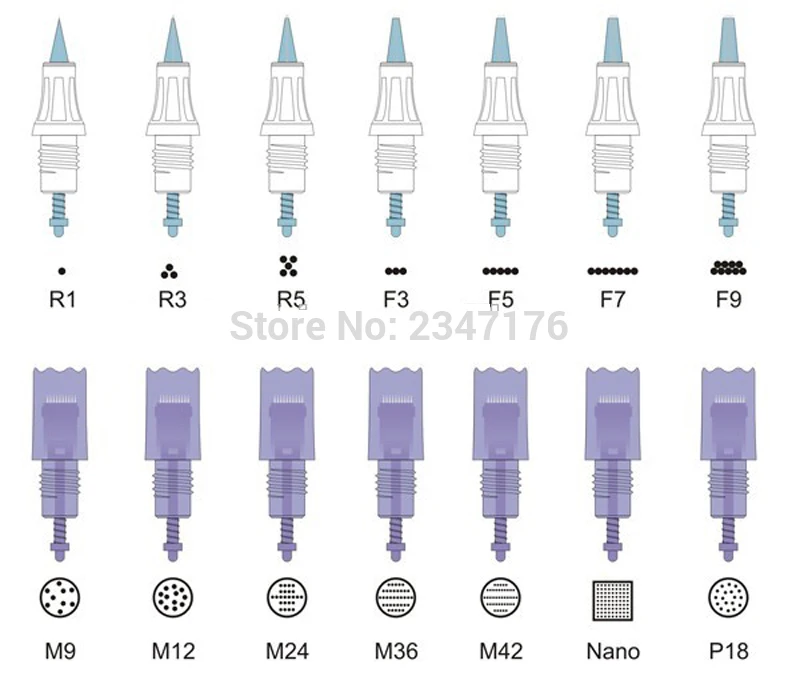 20 pcs M9/M12/M36/M42/Nano mixed of New Artmex V6/V8/V9/V11 Panel Control Tattoo Machine For Permanent Makeup Eyebrows Lip | Красота и