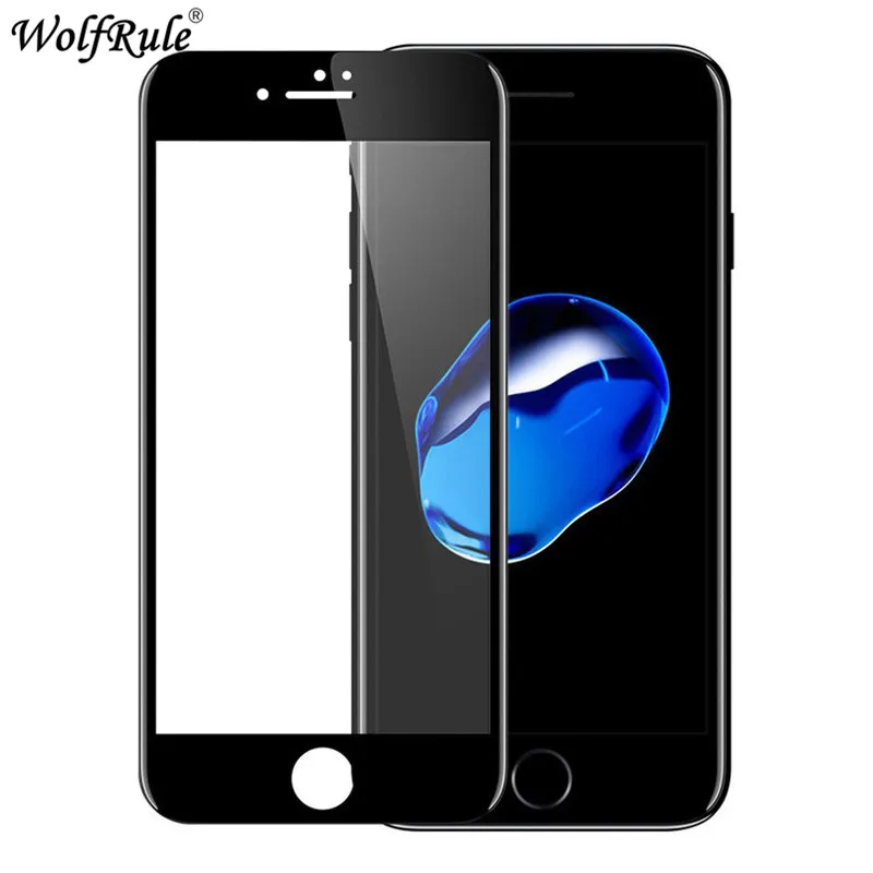 

Screen Protector Glass For iPhone 8 Anti-Brust 2.5D Full Tempered Glass For iPhone 8 Full Coverage Glass For Apple Iphone 8 4.7"
