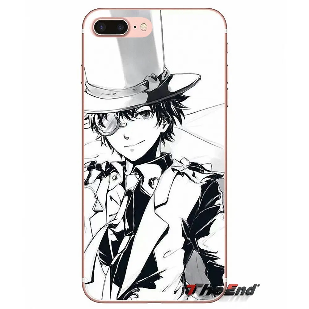 Для iPhone X 4 4S 5 5S 5C SE 6 6S 7 8 Plus Samsung Galaxy J1 J3 J5 J7 A3 A5 2016 2017 Magic Кайто Кид Phantom вор чехол|case