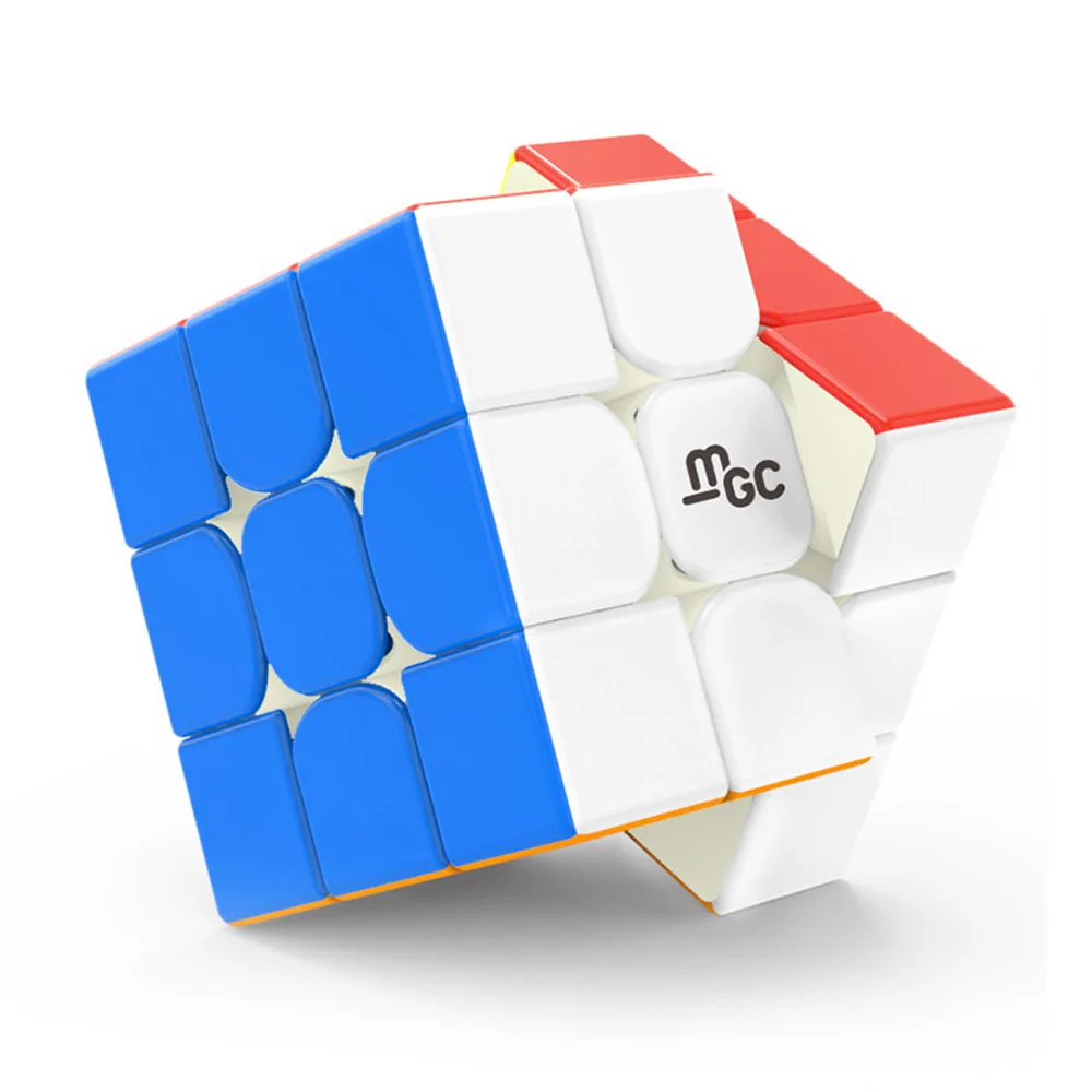 Yj MGC 3x3x3 Магнитный Нео Куб Магия Черный/Смешанные Цвета Головоломка Скорость для Тренировки Мозга Игрушки Для Детей Взрослых.