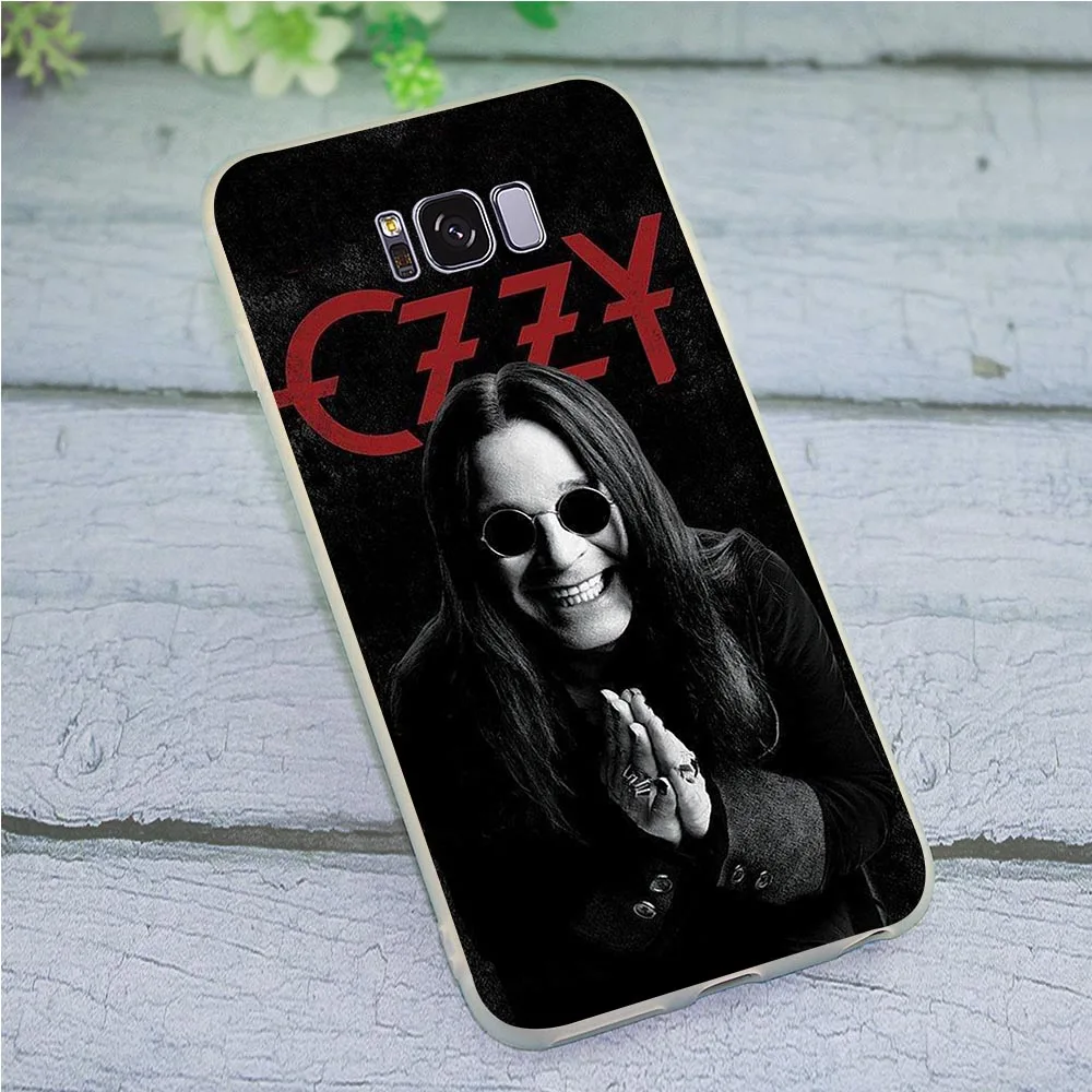 Чехлы из кожи с рисунком Ozzy Осборна чехол для телефона Samsung Galaxy M30 S10e M10 M20 S7 Edge S6 S8 S9
