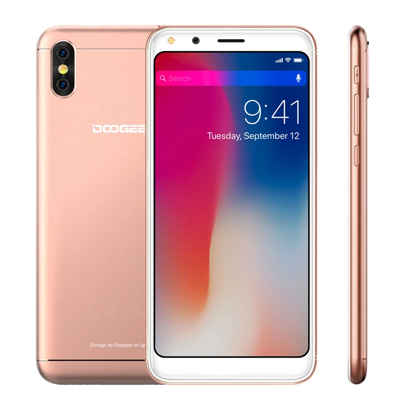 DOOGEE X53 3g смартфон 5 3 дюйма 18:9 полный Экран Android 7 0 1 GB Оперативная память 16 Гб