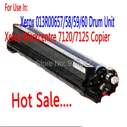 

Барабанный блок для принтера Xerox WorkCentre 7120 7123 7125 7220 7225, 013R00657 013R00658 013R00659 013R00660, запасной барабанный блок