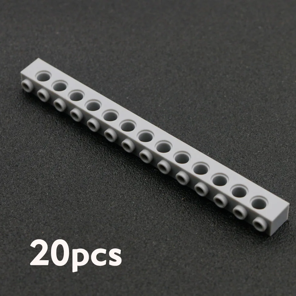 Технические детали кирпичи 1x14 отверстий 13 Pin луч MOC Technic Bulk серия Mindstorm