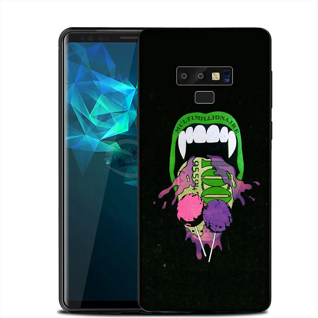 IYICAO Lil Pump Soft Silicone Cover Case for Samsung Galaxy A6 A9 A8 A7 2018 A3 A5 2016 2017 Note 9 8 10 Plus Lite |