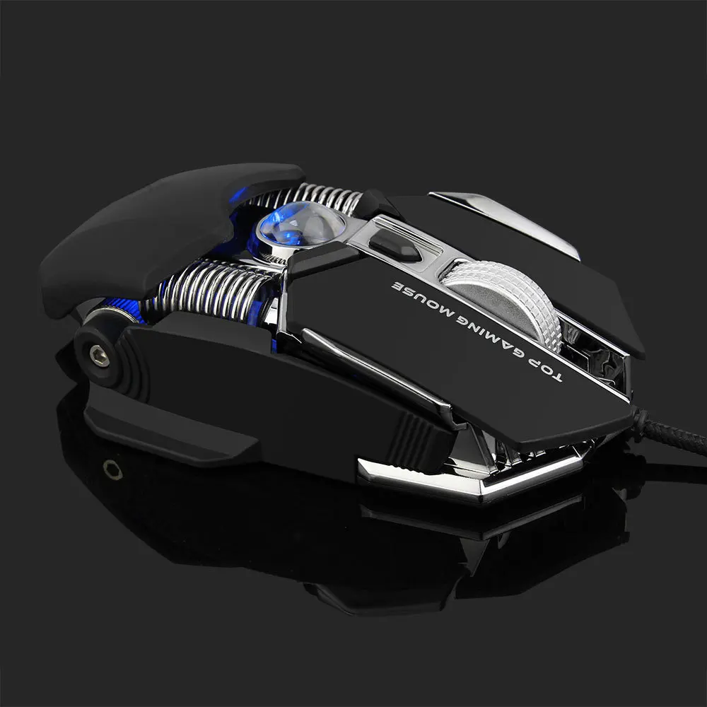 FELYBY G800 Проводная игровая мышь USB эргономичные механические мыши 8 кнопок макро программируемый Настольный Ноутбук PC Gamer