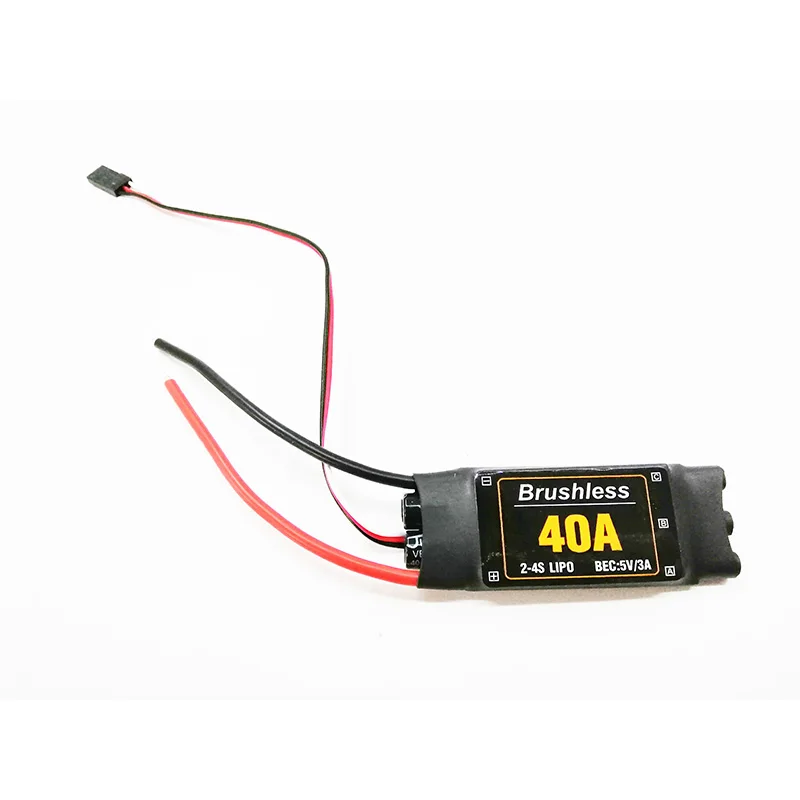 40A контроллер скорости ESC с UBEC для RC FPV квадрокоптера Самолет Вертолет короткая
