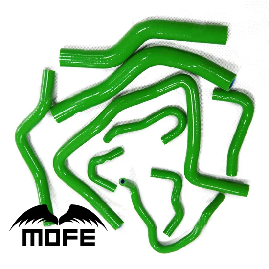 MOFE 9 шт. оригинальный логотип хладагента силиконовый шланг для автомобиля