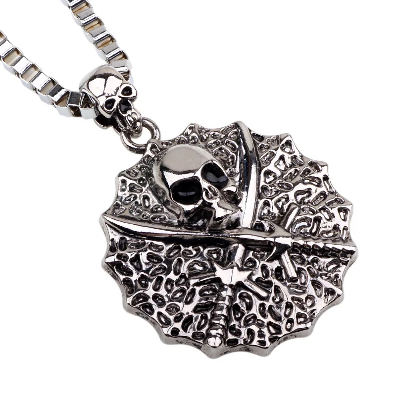 Пираты Карибского моря серии Винтаж череп Подвески модные Для мужчин Jewelry 2016 |