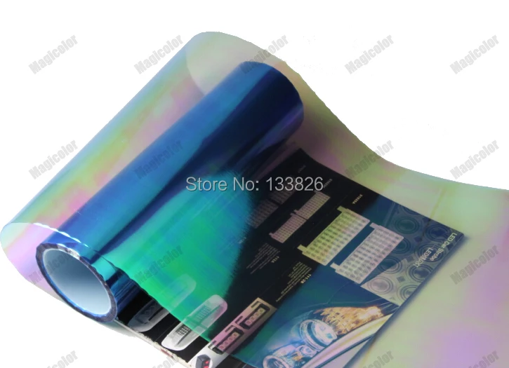 New Feshionalble 30*60cm Shiny Chameleon Car headlights Taillights Vinyl Film Auto Headlamps Rear lamp Tint film |