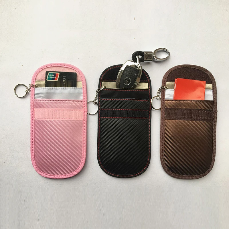 BYCOBECY карбоновый ID держатель для Карт RFID блокирующие кошельки автомобильный