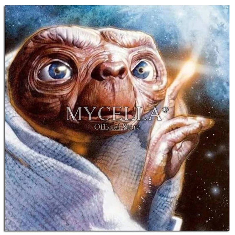 5D набор алмазов для создания картины E.T чужой Алмазная вышивка крестиком DIY