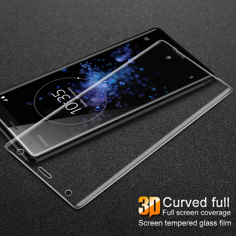Стекло для Sony Xperia XZ2 закаленное стекло Защита экрана Imak 3D изогнутая