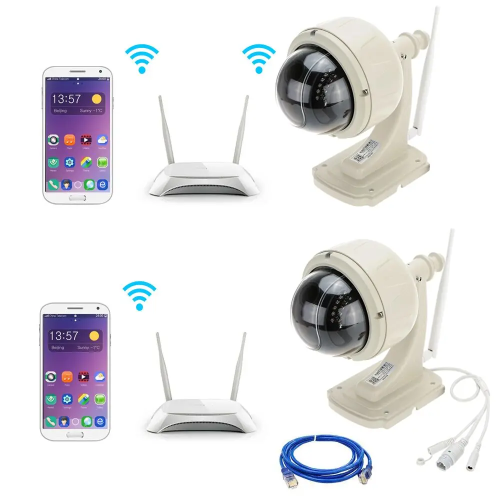 960P беспроводная WiFi ip-камера наружная камера наблюдения с датчиком PTZ 2,8-12 мм Автофокус Водонепроницаемая H.264 HD CCTV камера беспроводной связи WiFi ночного видения