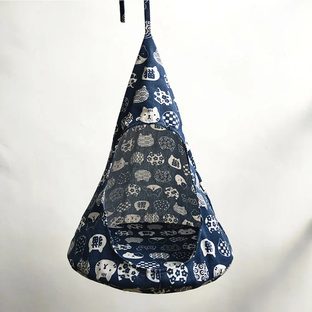 Black Новая креативная удобная кровать для кошек и собак, коническая спальная кровать, подвесная корзина для кровати, оконная клетка - Color: Black