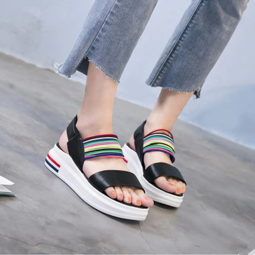 Gamlon детей родитель большая девочка Сандалии Летняя Новинка 2017 г. школьниц Mama