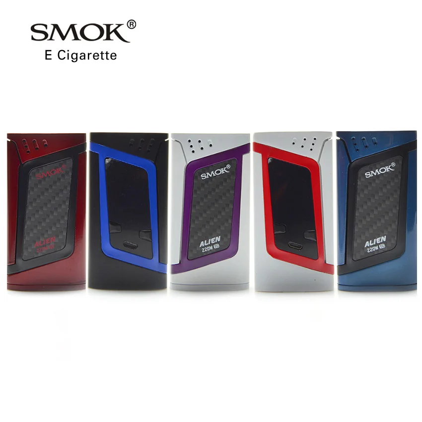 Распродажа! Оригинальный Smok чужой мод 220 Вт коробка комплект для электронной