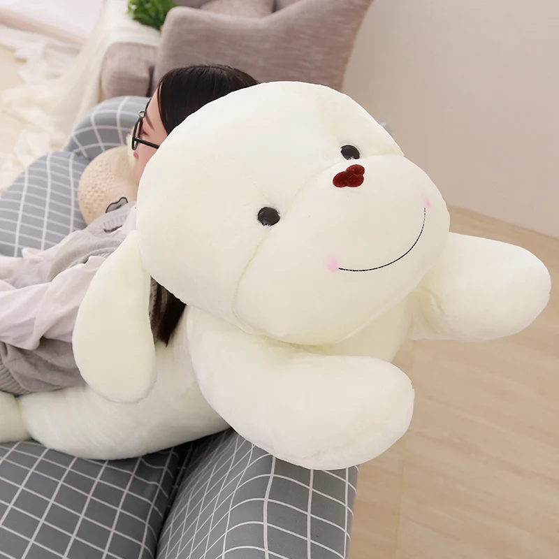 Kawaii мягкие с мультяшным рисунком жирного плюшевые игрушки собака набивной