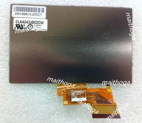 CPT 4 3 дюймовый 40PIN TFT ЖК-экран CLAA043JD02CW 480(RGB)* 272 WQVGA | Электронные компоненты и