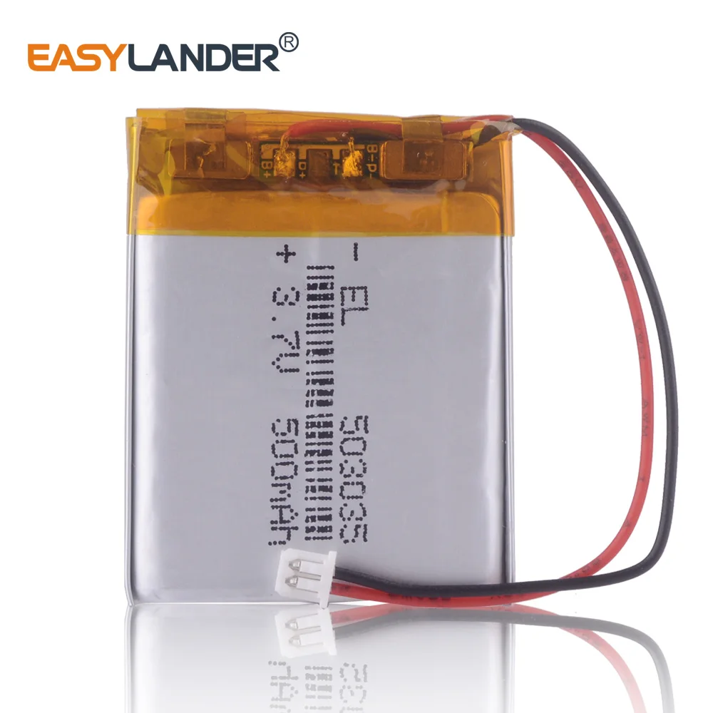 503035 3 7 v 500 mah литий-полимерная батарея V Вольт ли бо-ионным lipo аккумуляторные