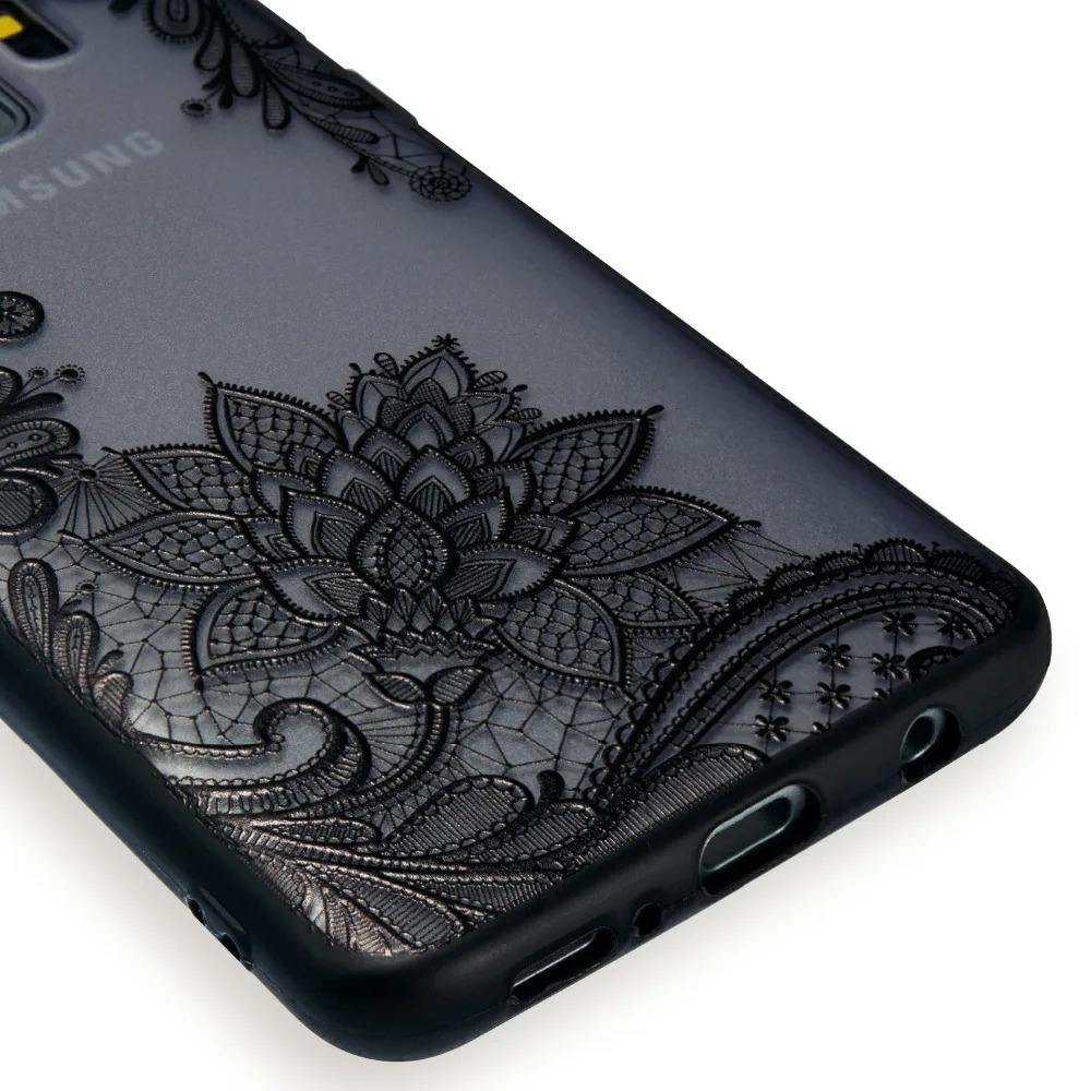 Сексуальный кружевной Цветочный чехол для телефона с цветочным рисунком samsung Galaxy