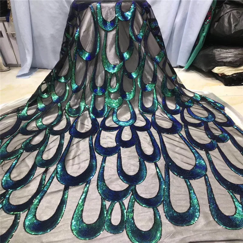 2018 высококачественные африканские кружевные ткани/вышивка в виде французской