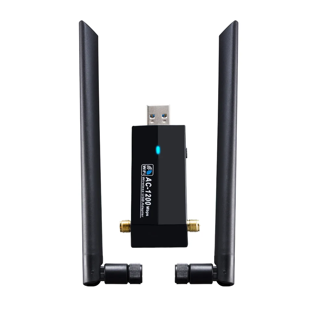 Беспроводная сетевая карта 1200M 802.11AC USB3.0 двухчастотный 2 4G/5 8G WiFi приемник |