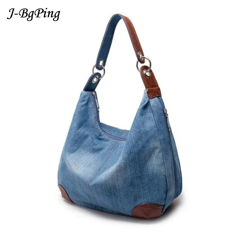 

2021 New Fashion Large Luxury Handbags Women Bag Designer Ladies Hand bags Big Purses jeans bagTote Denim Shoulder Crossbody sac