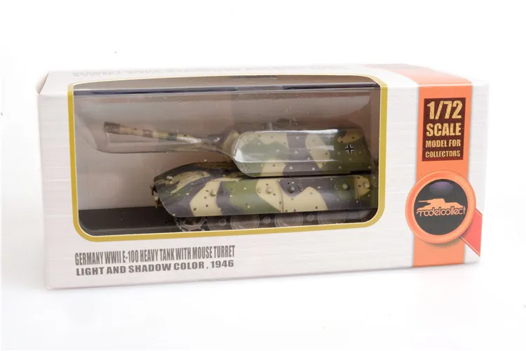 1/72 E-100 с башенкой мыши собранная модель от Modelcollect AS72123